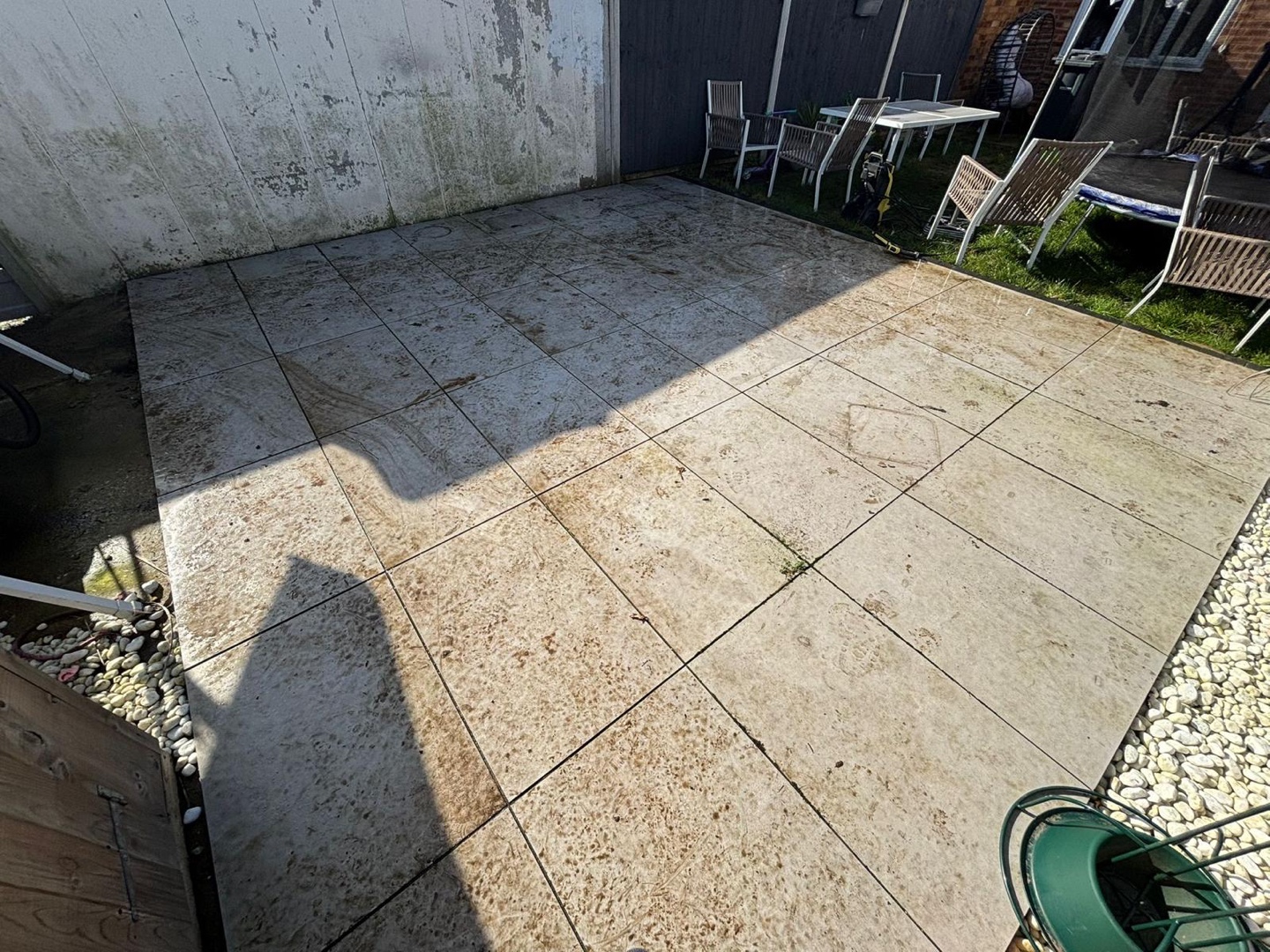 Patio Transformation - Before