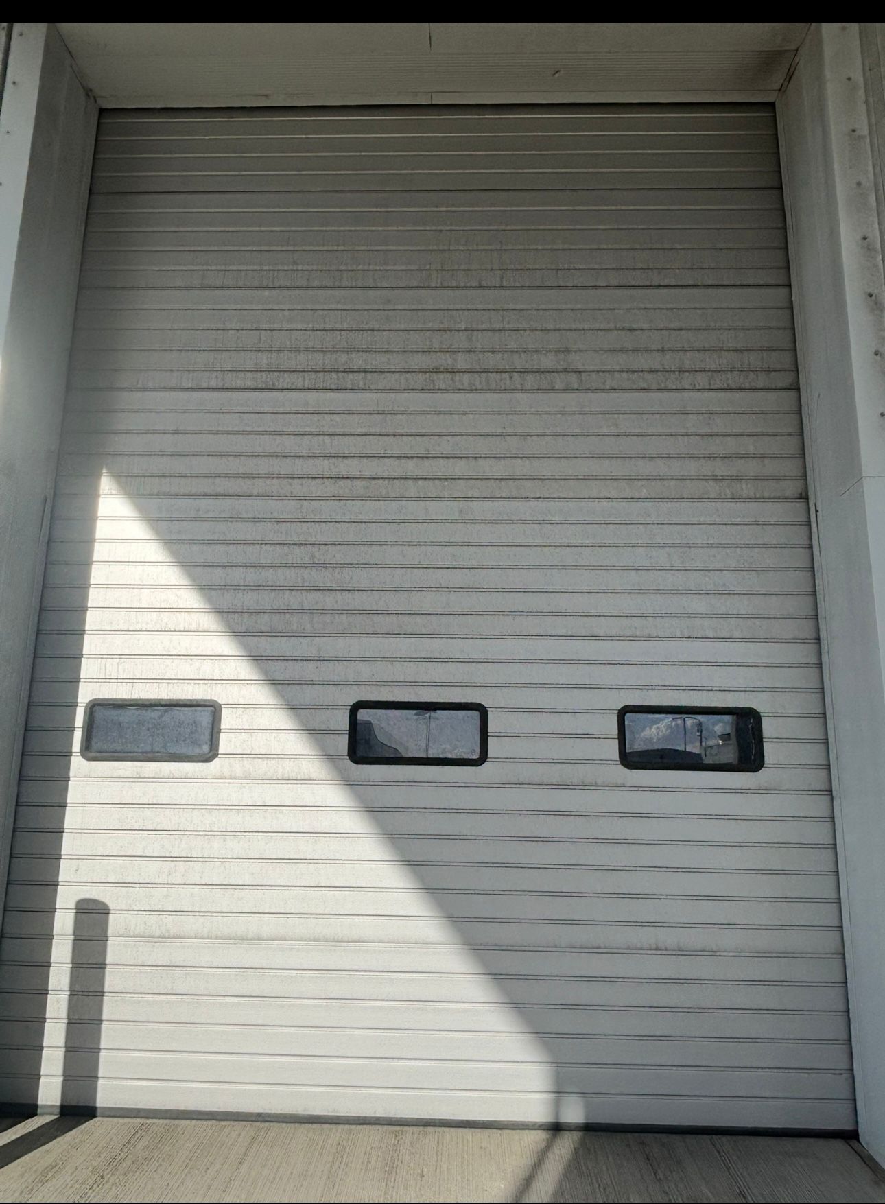 Industrial Shutter Cleaning