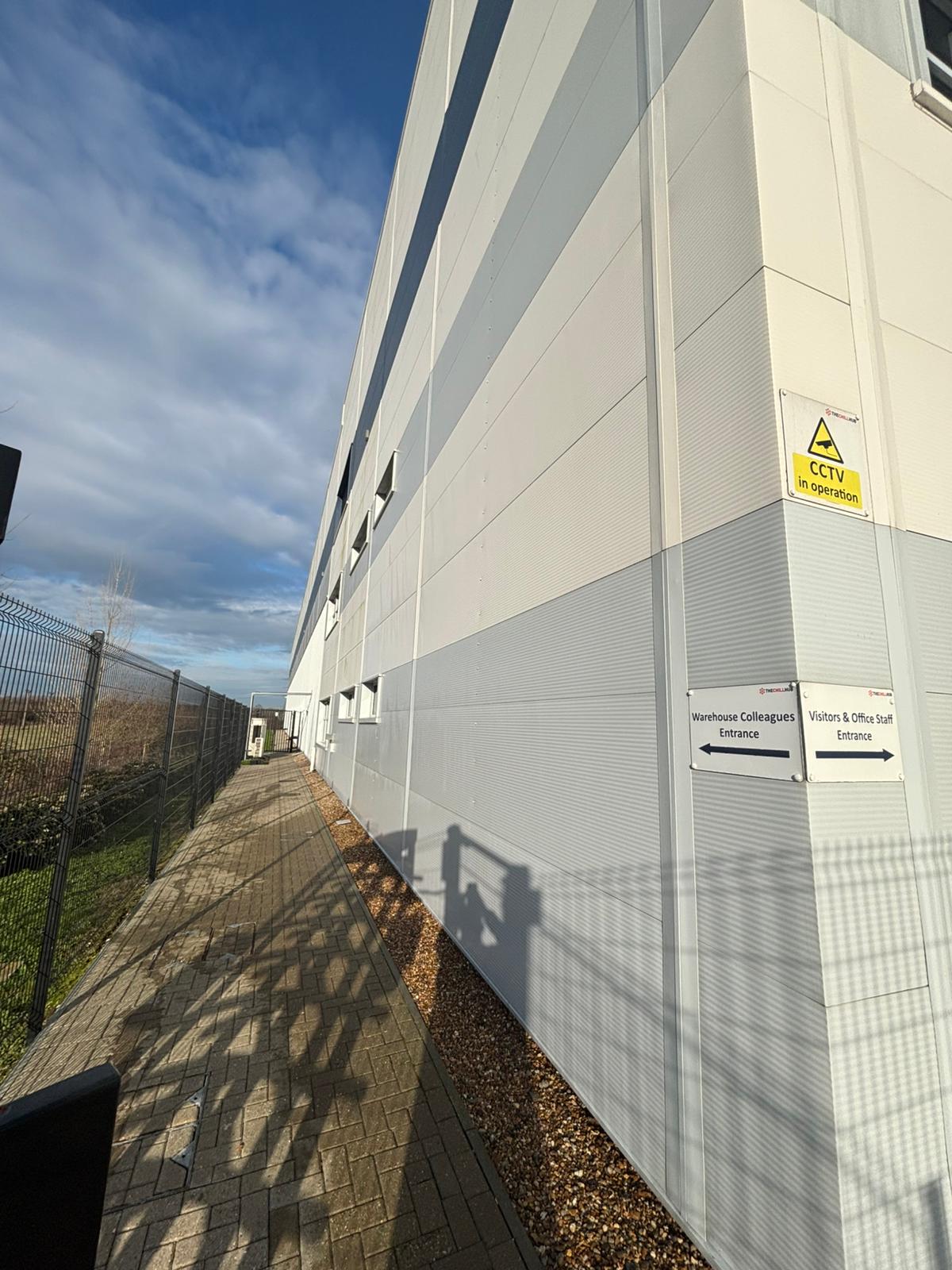 Commercial Warehouse Exterior